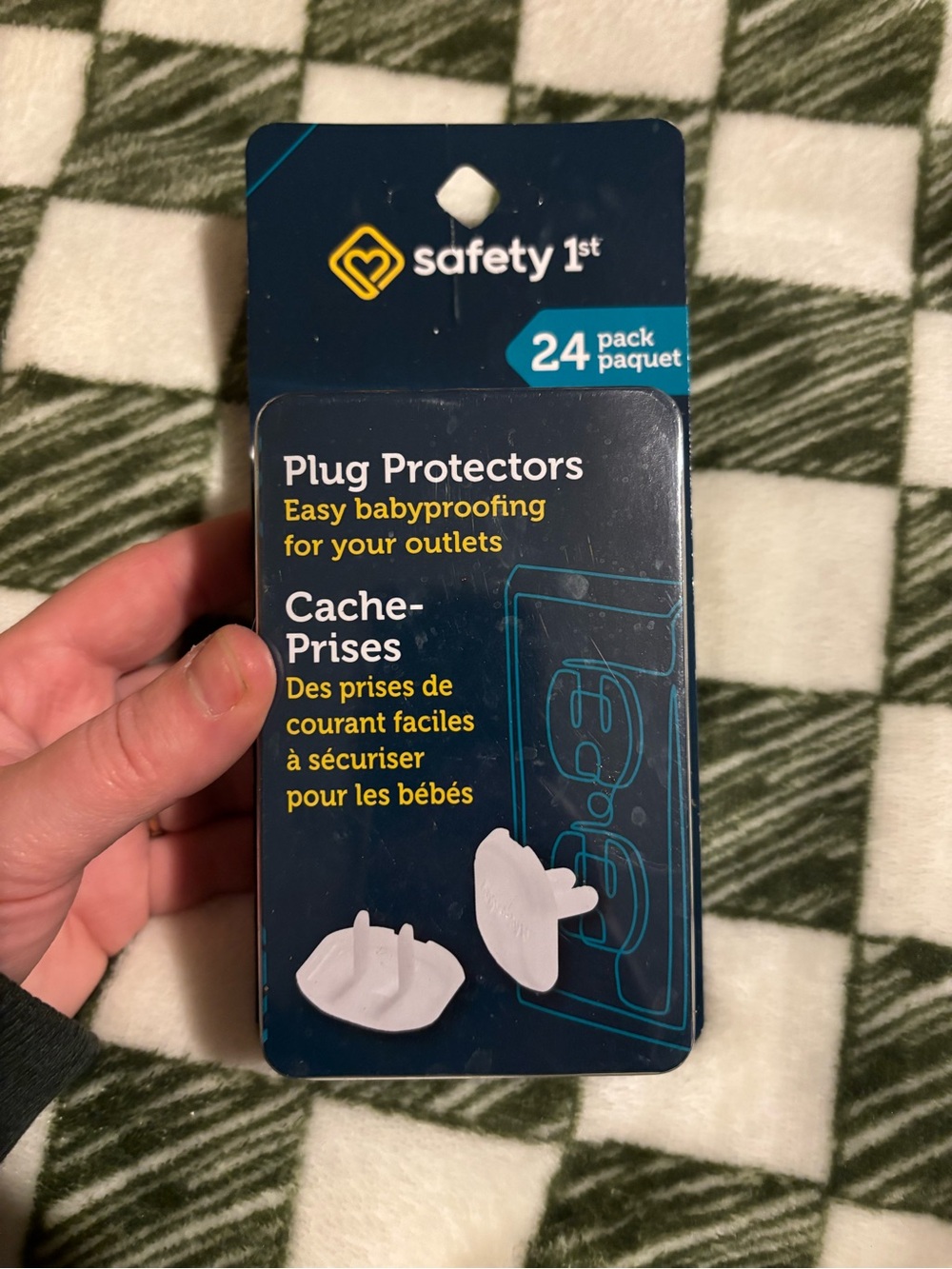 Safety first 24 pack of plug protectors